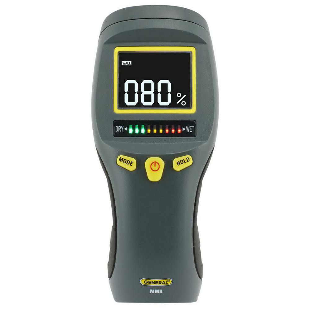 General Tools Professional Digital Pinless Moisture Meter with Backlit LCD RETAIL $44.97