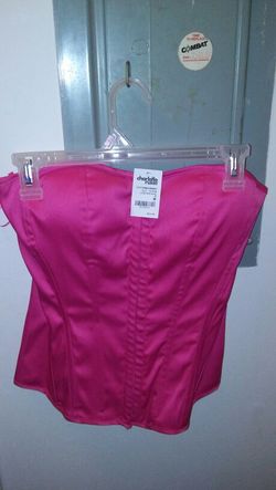 Pink corset