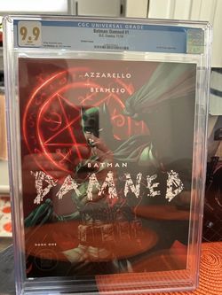 Batman: Damned #1 - CGC 9.9 - Variant Cover - Key Issue (2018)