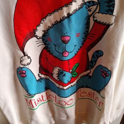 Cute Cat Christmas Sweatshirt
