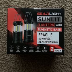 LED Camping Lantern, 2 Packs