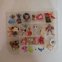 Miniature Toys - Over (25) Twenty-five Vintage Various Kinds 1-inch Toys 