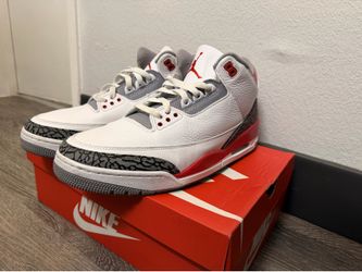 Jordan fire red 3s sz12