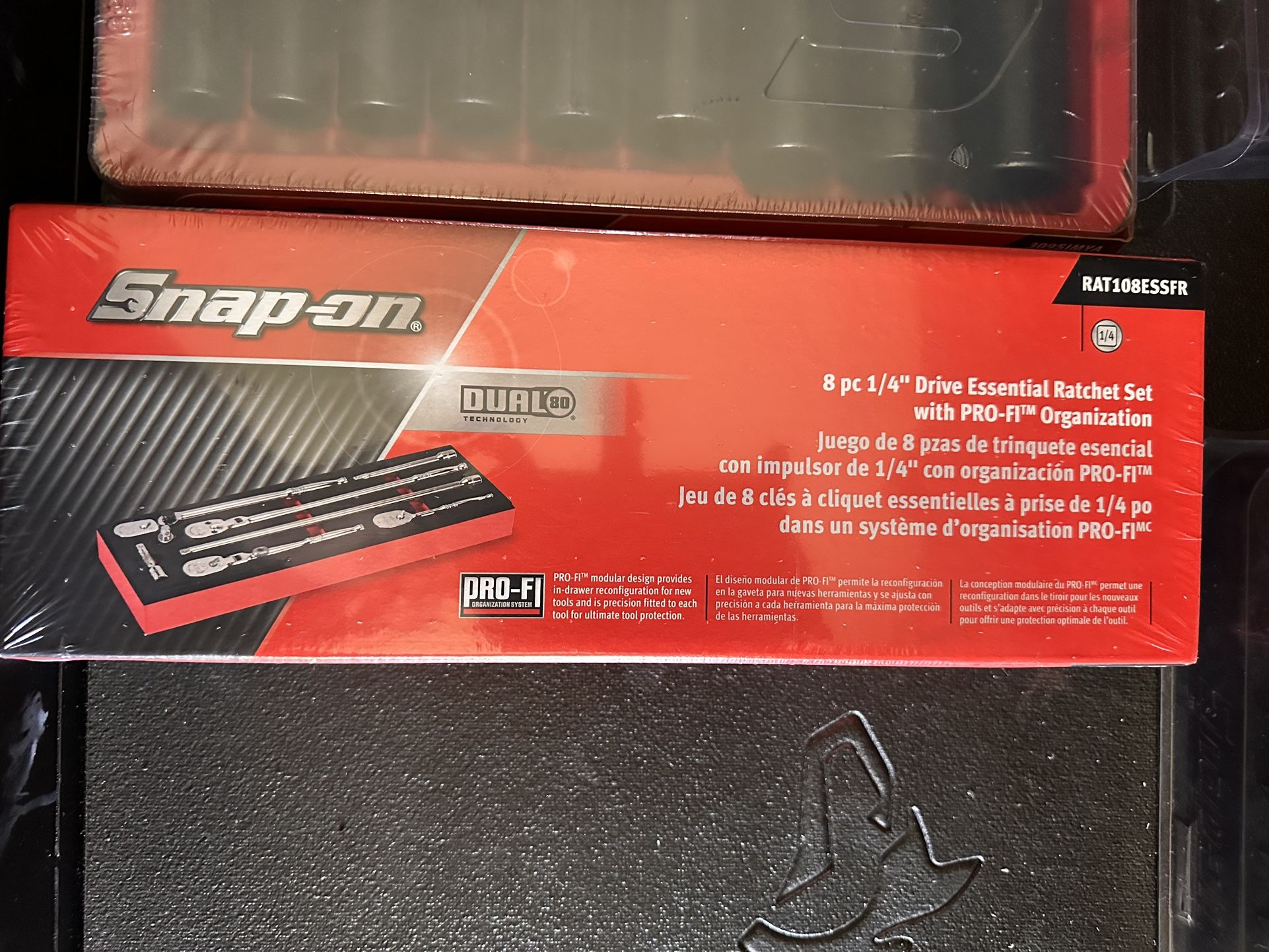 Snap On 1/4” drive 8 Piece Set