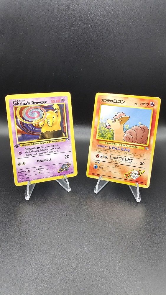 Blaine's Vulpix & Sabrina's Drowzee