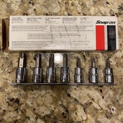 SNAP-ON 7 PIECE TORX SOCKET SET