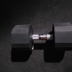 two 60lbs dumbells Weights