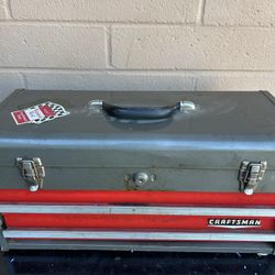 Craftsman Metal Tool Box 