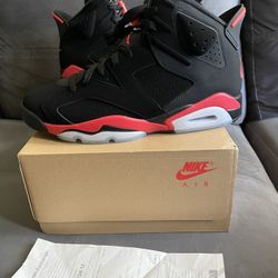 Jordan 6 Infrareds Size 10.5