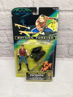 Street Biker Robin NEW MOSC Batman Forever Kenner 1995 Action Figure