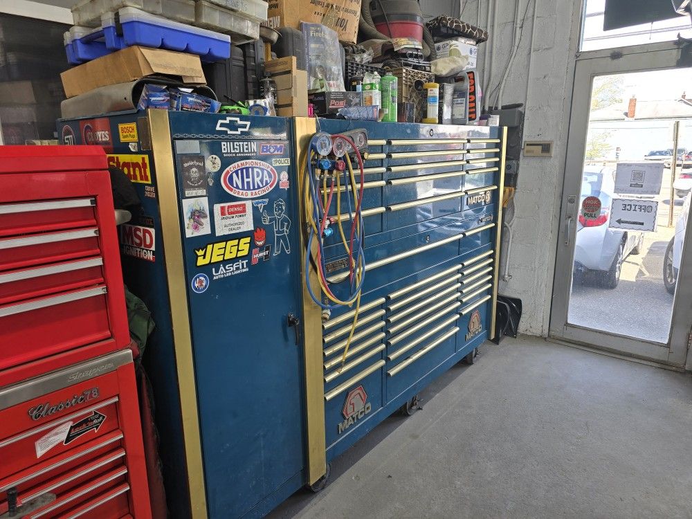 Matco Tool Box Triple Bank