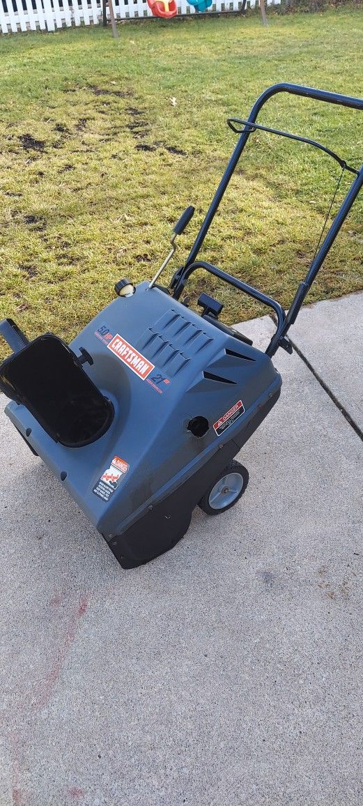 Snow Blower Craftsman 5.0 Hp 21"