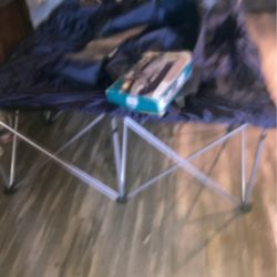 Air mattress, portable frame