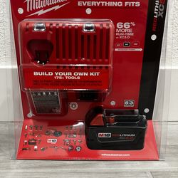Milwaukee M18 5ah Extended capacity battery with charger. BRAND NEW