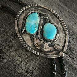 Vintage Bolo Sterling 