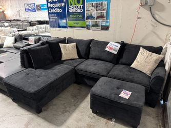 SECTIONAL (couch, sofa) !!NO CREDIT NEEDED !! TAKE IT HOME TODAY!! 🚛 SAME DAY DELIVERY AVAILABLE 🚚 Se Habla Español