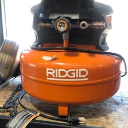 Ridgid Air Compressor 6 Gallon 150psi $149.99