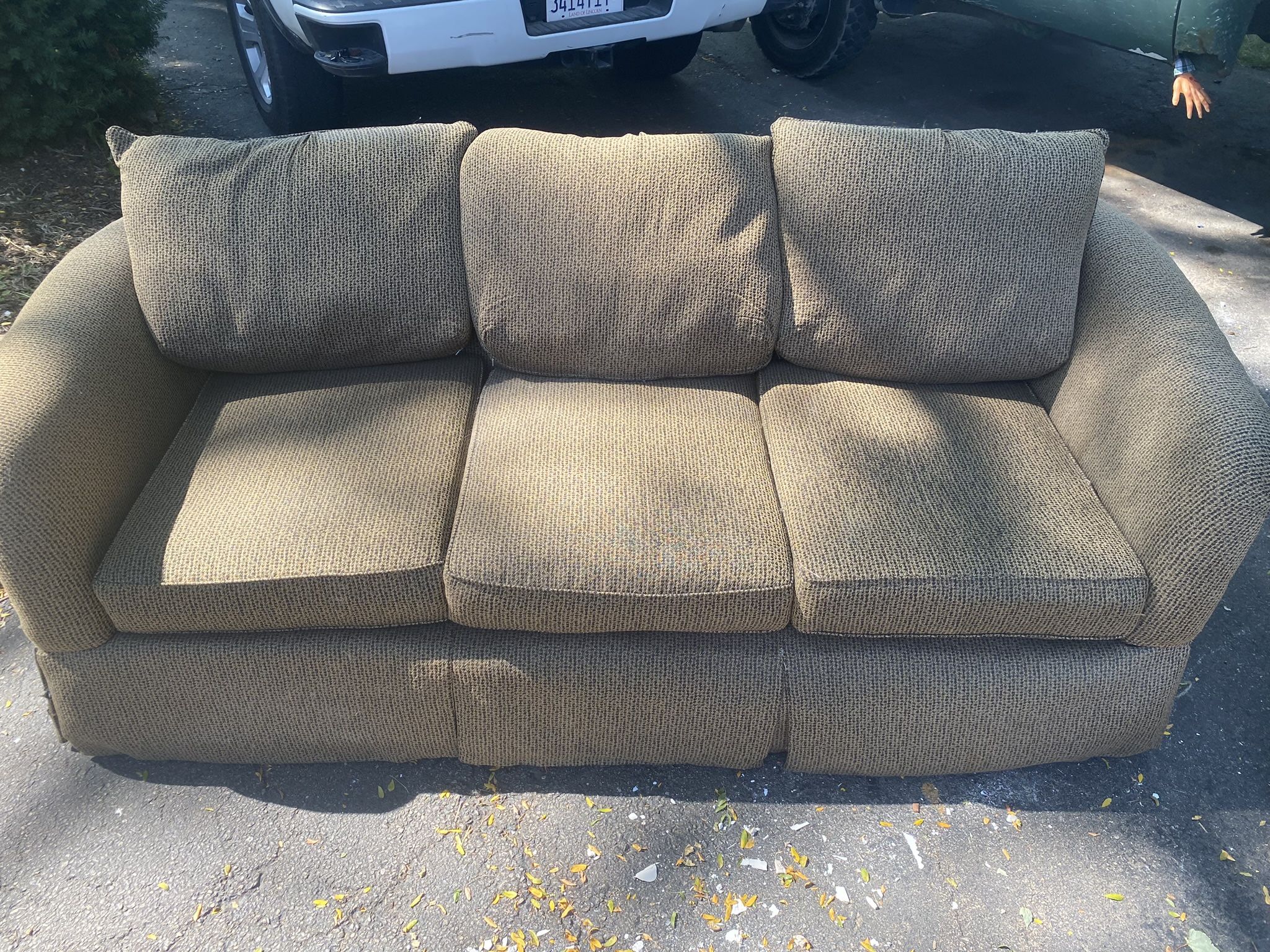 3 Person Sofa Couch - Good Condition