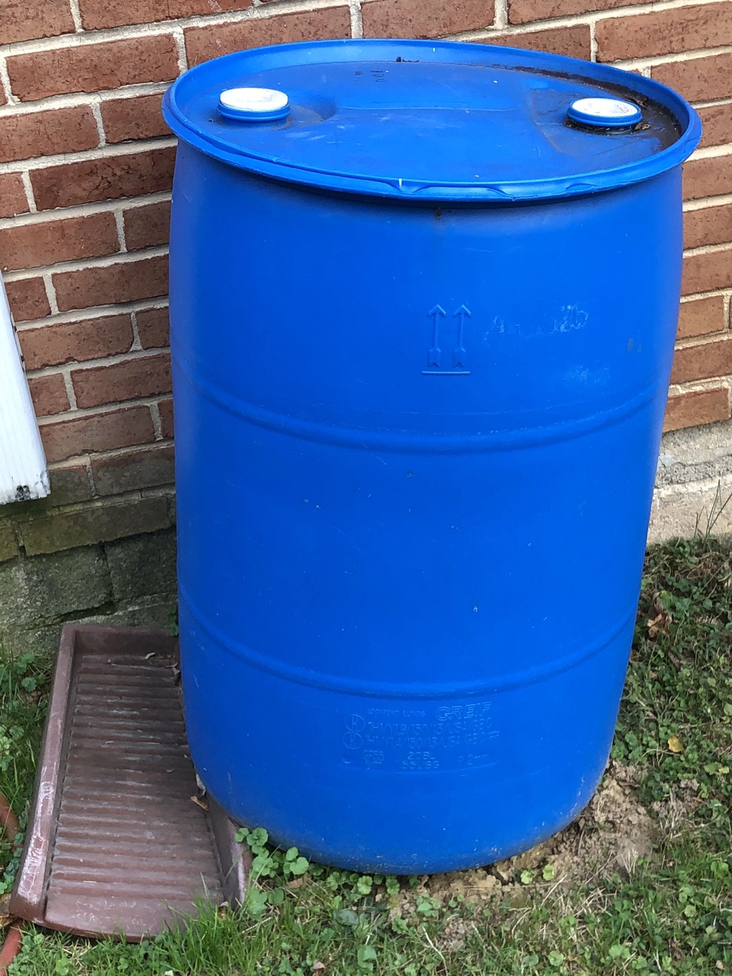 50 gallon water drum