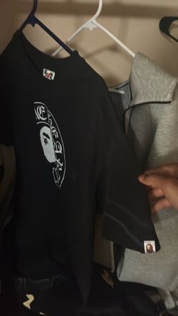 Bape chrome heart T