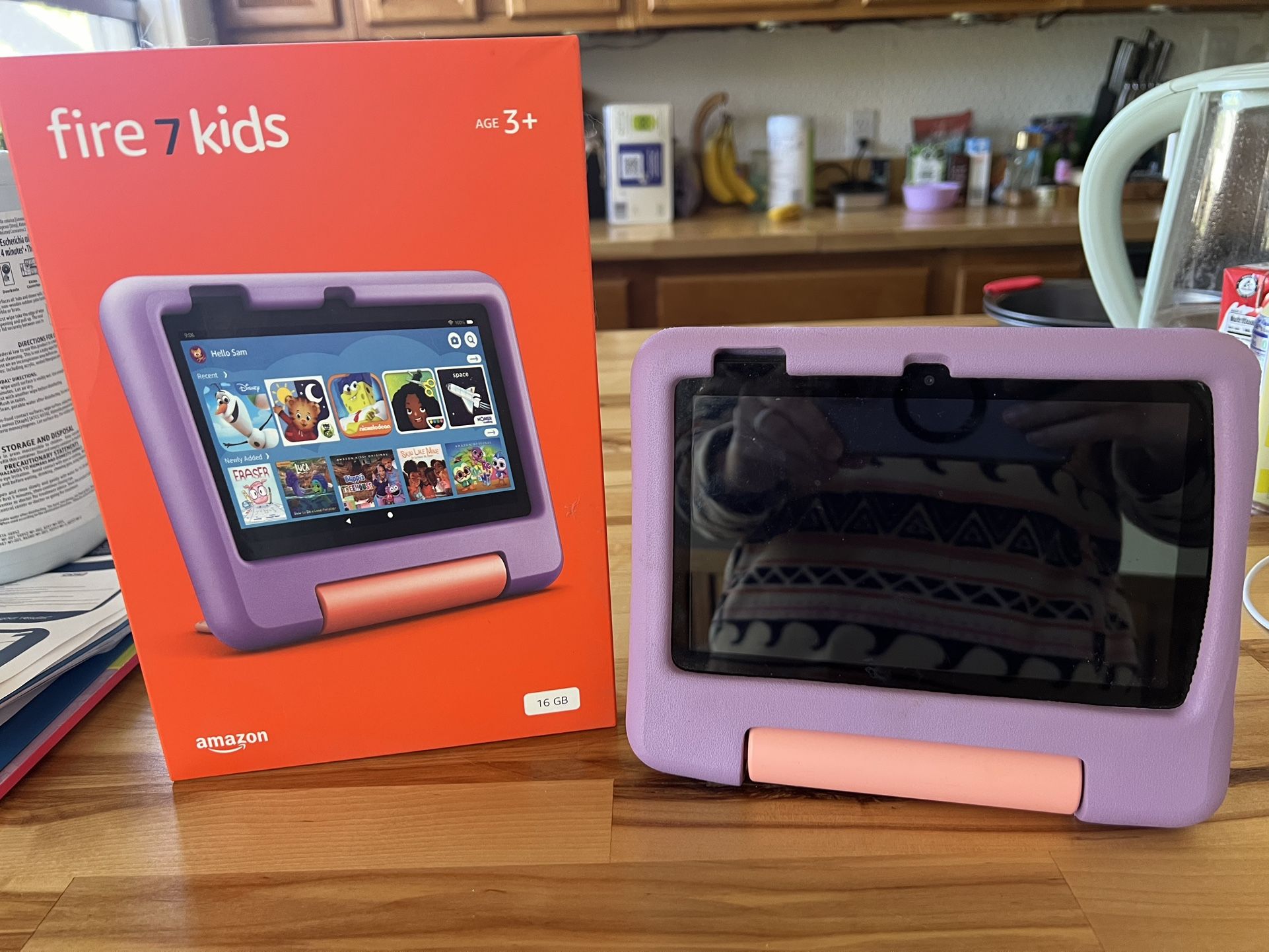 Amazon Fire Kids 7 Tablet Like New