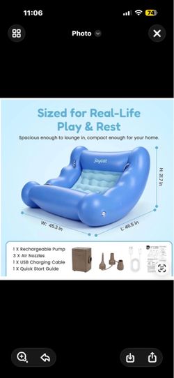 Joycat Inflatable sensory Chair