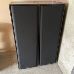 Pair of Klipsch KG 5.5 Speakers 38.75"x12"x17.5"