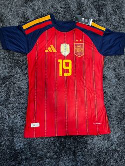 Official Spain/Lamine Yamal World Cup Soccer Champion Away Jersey