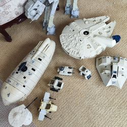 Lot Vintage Star Wars Spaceship 1970s 1980s