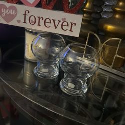 Princess House Pair Of Exclusiva Candle Holders