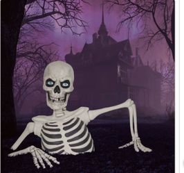 Giant ground breaking skeleton