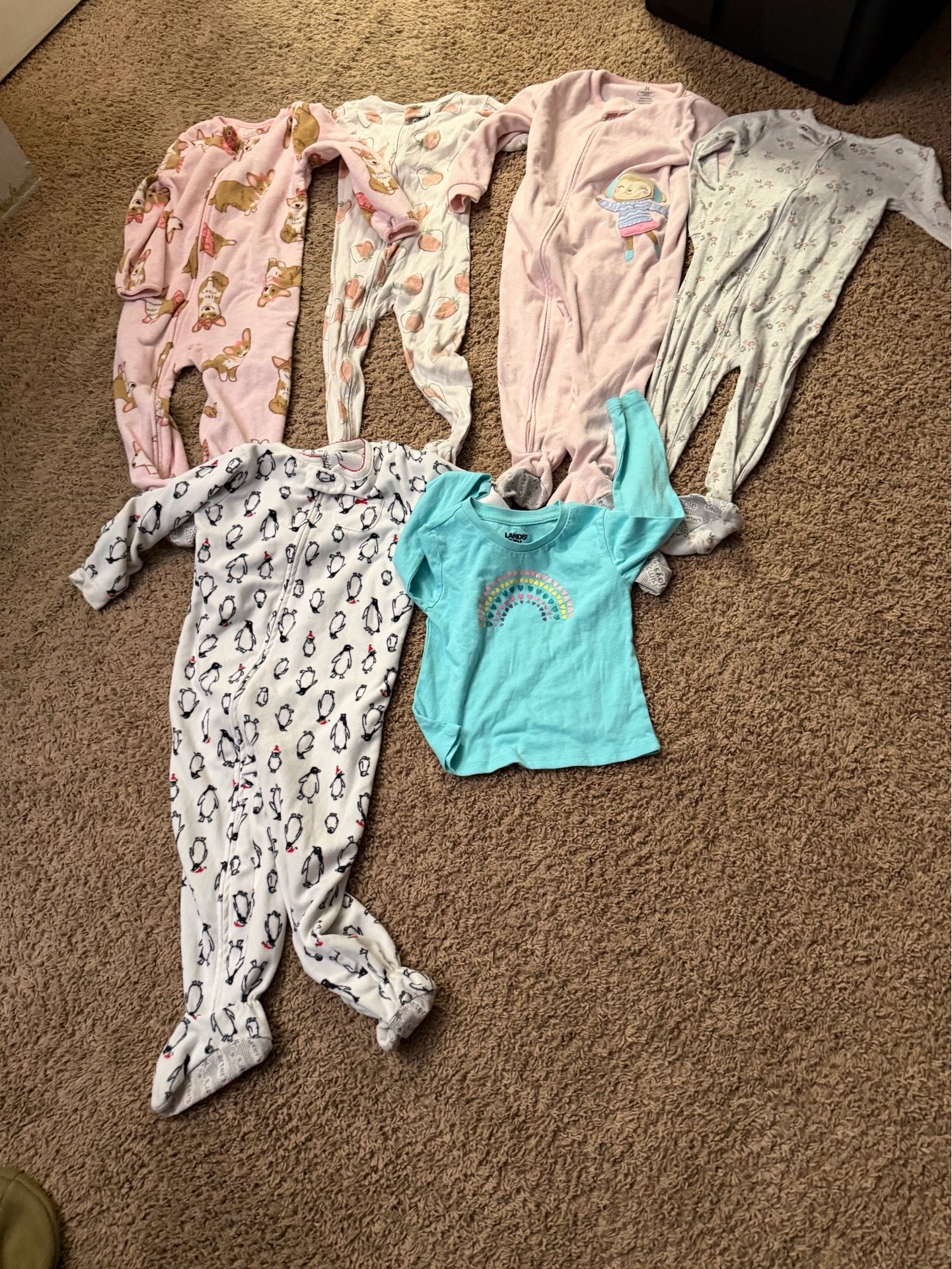 3t pajamas