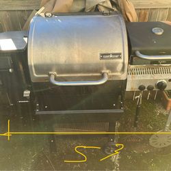 Camp chef smoker + BBQ combo