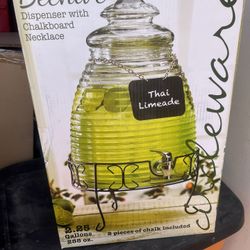 Glass drink Container