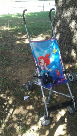 Little mermaid stroller outlet