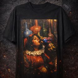 Graphic Streetwear Tee - Renaissance / Medieval Jester Art