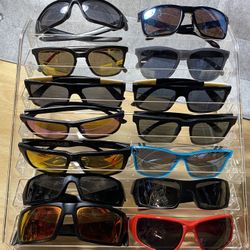 Multiple Sun Glasses, Sunglasses, Ray Bans, Carrera, Oakley, Nike, Maui Jim, Gucci And Much More 