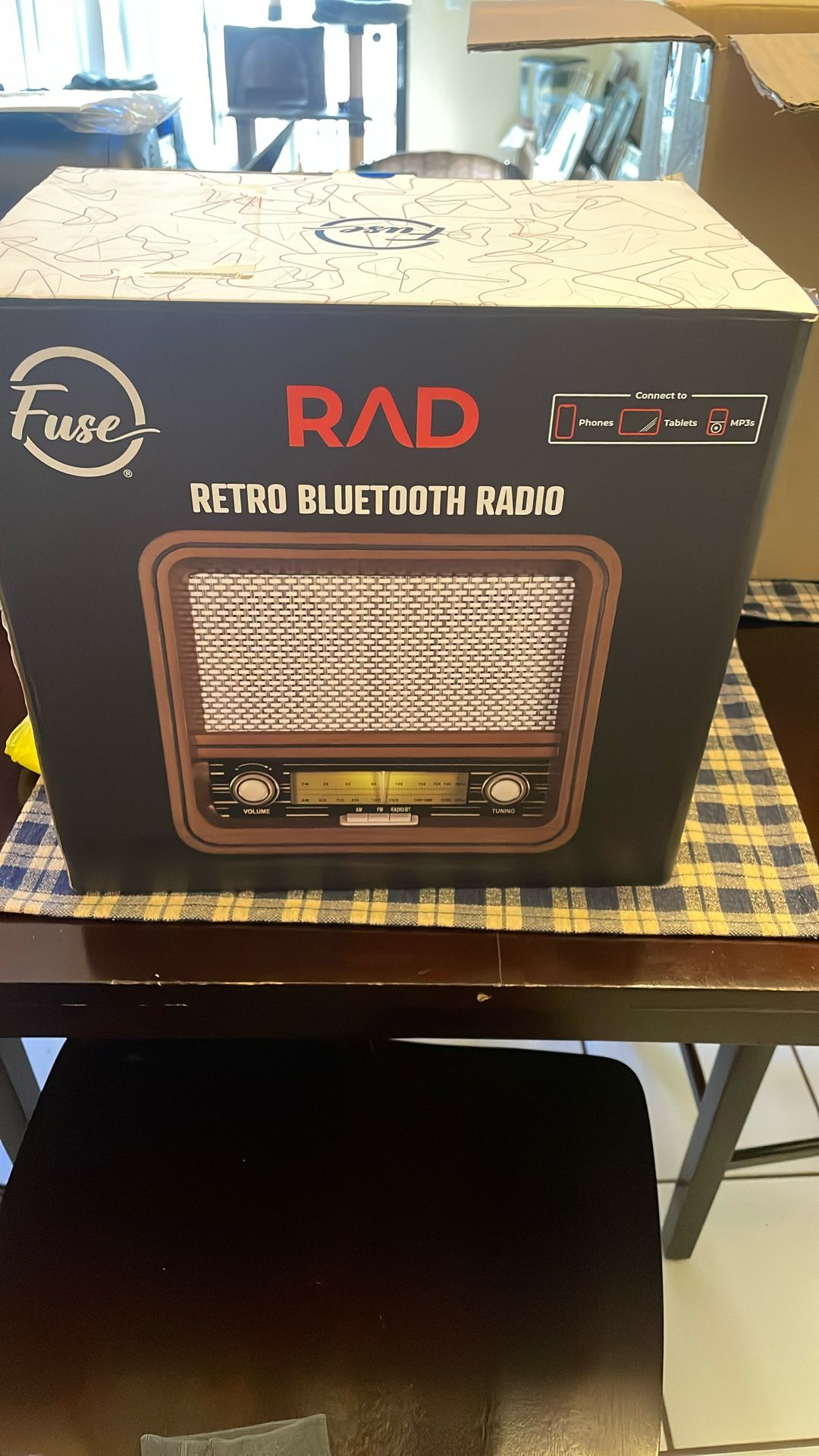 Retro Bluetooth Radio By Fuse