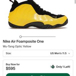 Nike Air Foamposite One 