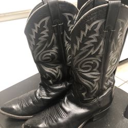 Justin 1408 Black Boots 