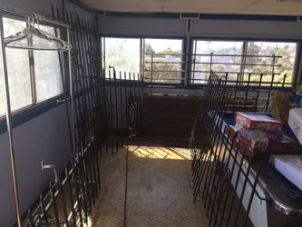 Window wrought iron bars