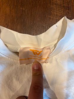 trident vision white tee