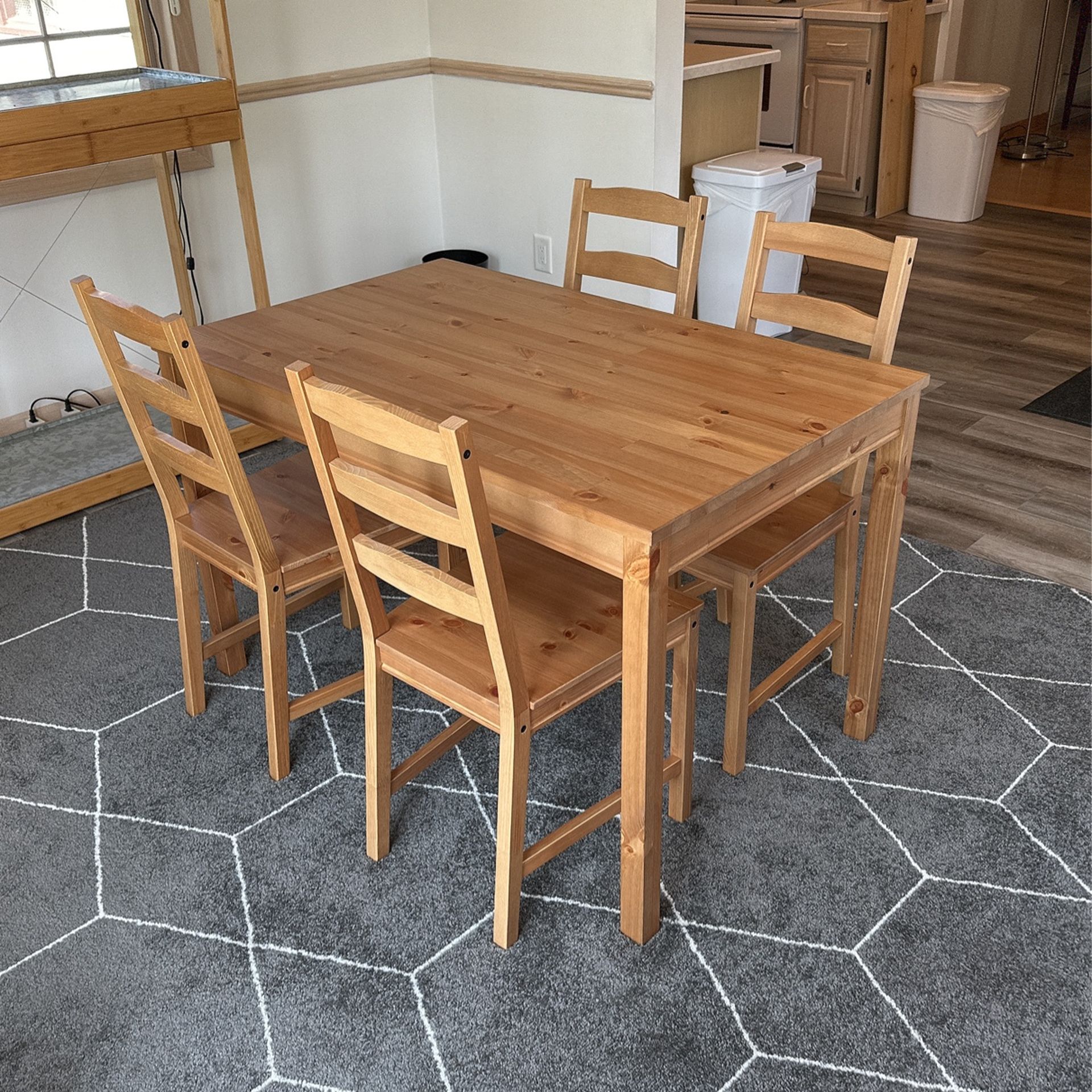 Chairs Antique Stain Jokkmokk Dining Set Chairs Antique Ikea