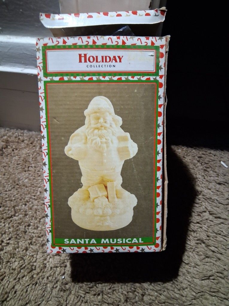 Musical Santa's Figurine