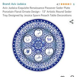 Porcelin Passover Seder Plate
