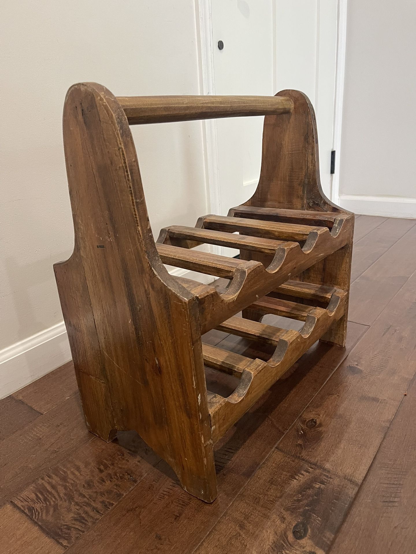 Large Vintage Wine Rack