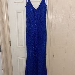 Royal Blue Prom Dress