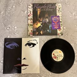 prince purple rain / 1984 / w poster / warner bros / 25110-1 / VG+