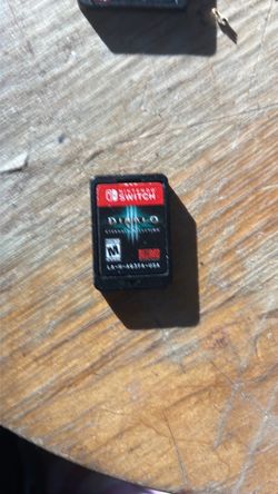 Nentendo game card Diablo eternal collection