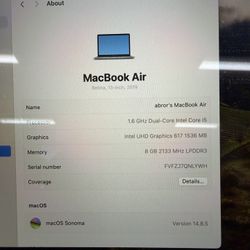 2019 macbook air